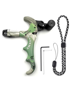 Liberación de arco SNTXMY 4 dedos Camo para arco compuesto