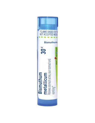 Bismuthum Metallicum 30C Boiron - 80 Gránulos para Estómago