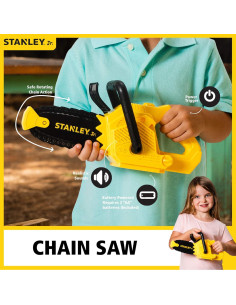Motosierra a Batería Stanley Jr. para Niños 3+ Aventura Segura 2