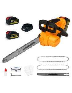 Sierra de Cadena Eléctrica Inalámbrica L1NXIXI 30,48 cm 2 Baterías