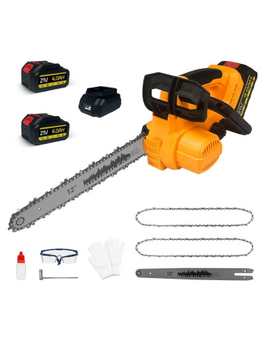 Sierra de Cadena Eléctrica Inalámbrica L1NXIXI 30,48 cm 2 Baterías
