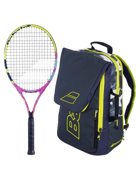 Raqueta de Tenis Babolat Nadal Jr 19-26" + Mochila Incluida