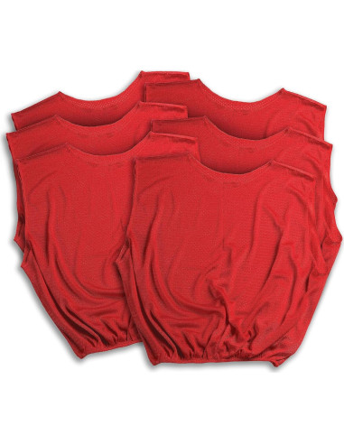 Paquete de 6 camisetas de práctica SKLZ - Malla transpirable para deportes