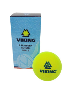Bola de Tenis Viking Amarilla Extra Fuerte - Paquete de 2