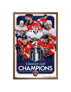 Póster Enmarcado Trends NHL Florida Panthers 2024 86x56 cm