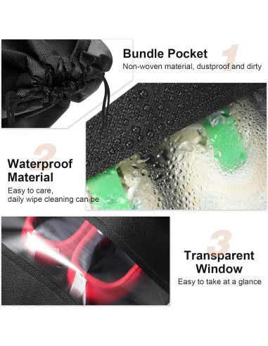 50 Bolsas de Almacenamiento de Zapatos Shappy 32x44cm