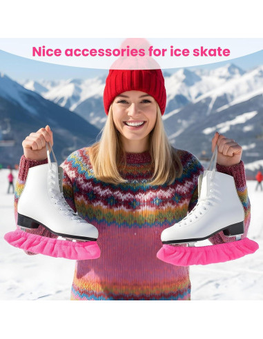 Cubiertas de cuchillas de patín sobre hielo WJIAAA - 2 PCS