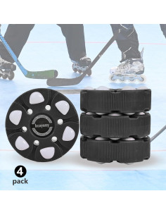 Paquete de 4 Pelotas de Hockey Callejero kcayony - 7.62 cm 2