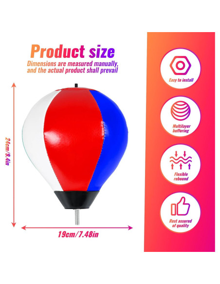 Bolsa de Velocidad de Boxeo INNOLIFE TM-0092 16.8x24.9cm