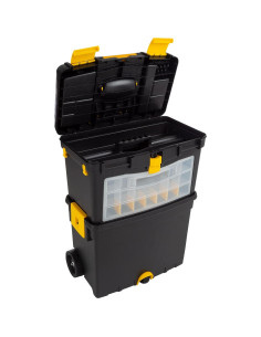 Caja de herramientas rodante Stalwart con 24 compartimentos 2