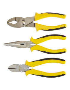 Juego de Alicates Bi-Material Stanley 84-056 3 Piezas