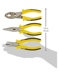 Juego de Alicates Bi-Material Stanley 84-056 3 Piezas 2