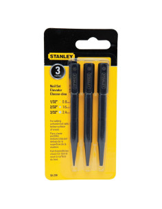 Clavador STANLEY 3 Piezas Acero 58-230 Multicolor