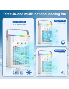 Acondicionador de Aire Portátil 4-en-1 Shenzhen 1000mL 2
