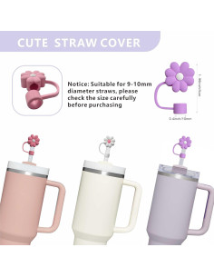 Juego de Accesorios HuLiPaLi para Stanley Cup 40oz y 30oz 2