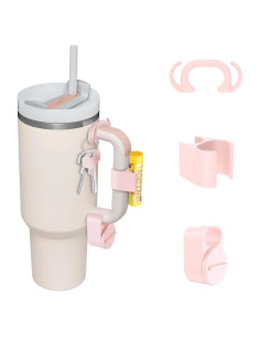 Set de 3 Accesorios para Taza Stanley Cupoita Rosa