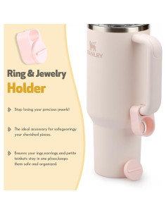 Set de 3 Accesorios para Taza Stanley Cupoita Rosa 2