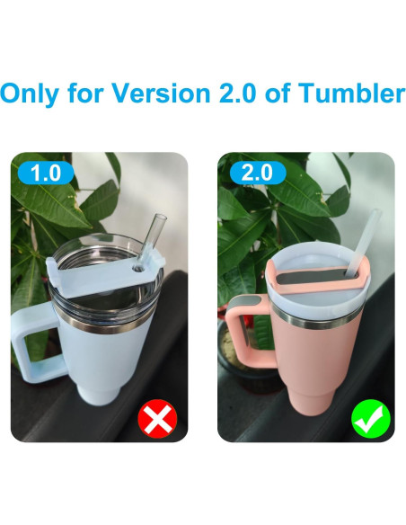 Juego de Accesorios Silicona Ajedrmy para Tazas Stanley 40 oz