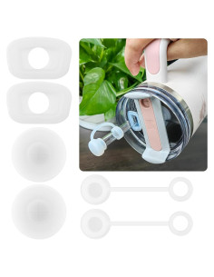 Juego de Tapas Antiderrame HOMDSG para Stanley Cup 2.0 1.18L 0.89L