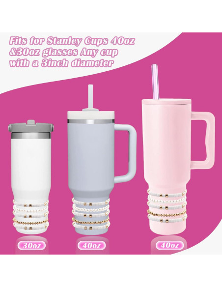 Accesorios Copa Stanley Ceoyiler 5 Pcs Blanco Bohemio