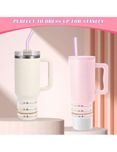 Accesorios Copa Stanley Ceoyiler 5 Pcs Blanco Bohemio