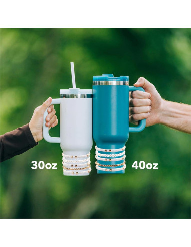 Accesorios Copa Stanley Ceoyiler 5 Pcs Blanco Bohemio