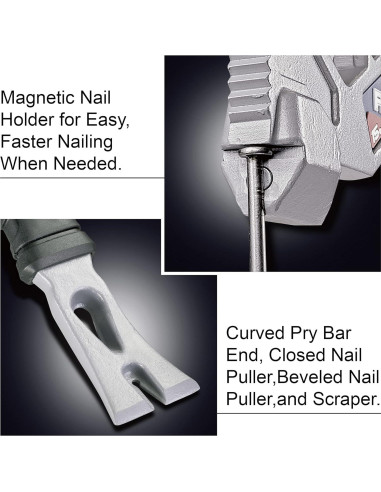 Herramienta de Demolición Vaughan 38 cm Multifuncional Azul