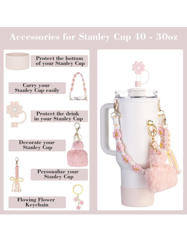 Juego de Accesorios Affute para Stanley Cup 1,18L y 0,89L