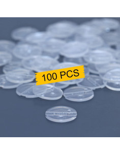 100 Soportes para Figuras de Acción FIGURESLAB 6" Transparentes 2