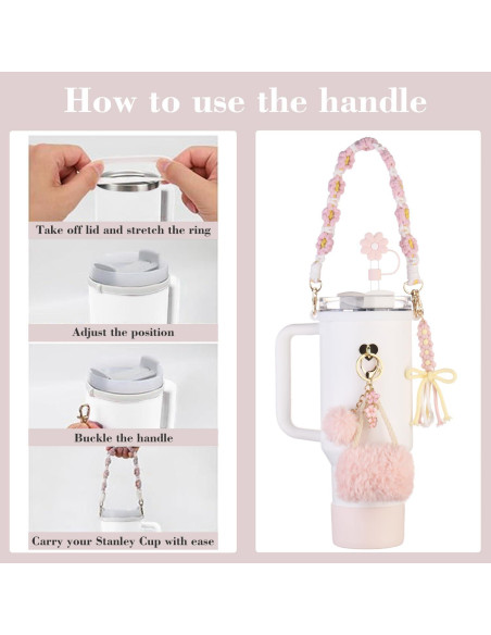 Juego de Accesorios Affute para Stanley Cup 1,18L y 0,89L