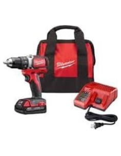 Taladro Inalámbrico Milwaukee M18 18V 1/2" Compacto Kit