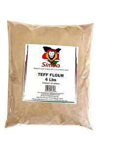 Harina de Teff Simba 1.81 kg Sin Gluten para Hornear