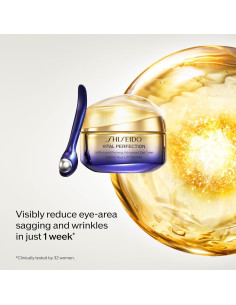 Crema de Ojos Reafirmante Shiseido Vital Perfection 15 mL 2