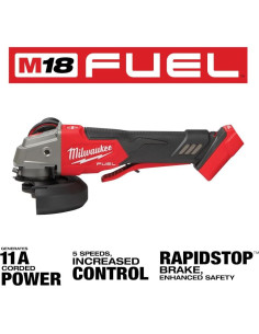 Esmeriladora Milwaukee M18 Fuel 4.5" 18V Sin Cable 2