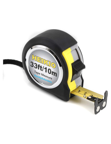 Cinta Métrica Retráctil HX 10m Doble Cara con Gancho Magnético