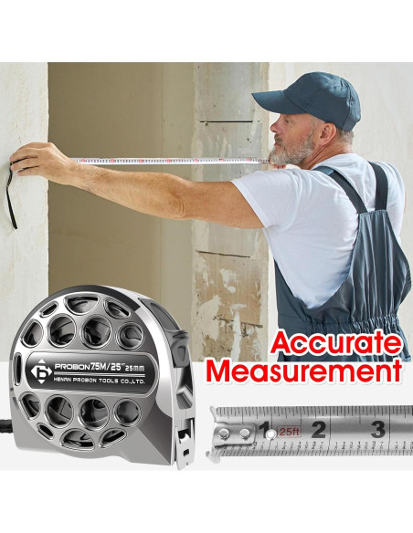 Cinta Métrica Retráctil Acero Inoxidable 7.5m KNFFSAAJL Cinta Métrica Retráctil Acero Inoxidable 7.5m KNFFSAAJL