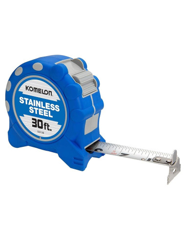 Cinta Métrica Komelon Gripper 9.14 m Acero Inoxidable