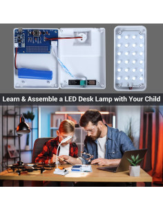 Kit de Lámpara de Escritorio LED DIY MiOYOOW con Brazo Flexible 2