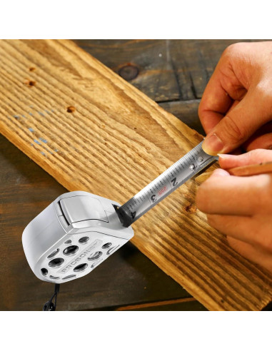 Cinta Métrica Retráctil LYIYEYAN 7.5m Acero Inoxidable