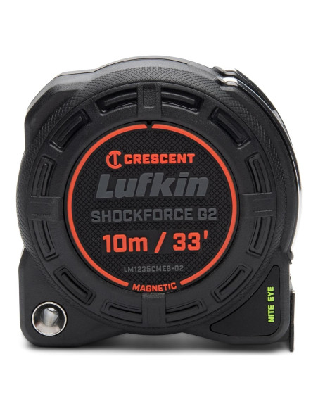 Cinta Métrica Magnética Crescent Lufkin 10M Nite Eye