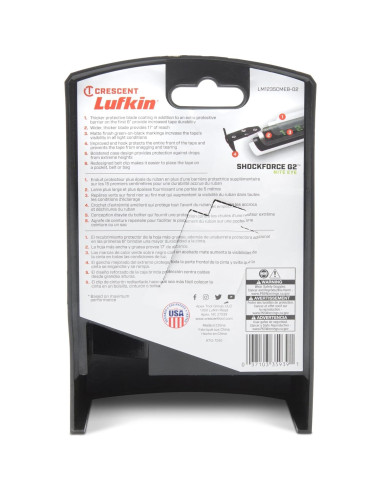 Cinta Métrica Magnética Crescent Lufkin 10M Nite Eye