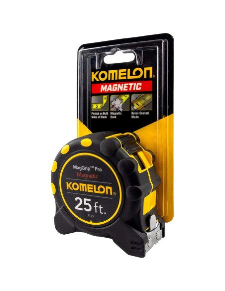 Cinta Métrica Komelon 7125 MagGrip 7.62m Punta Magnética Cinta Métrica Komelon 7125 MagGrip 7.62m Punta Magnética