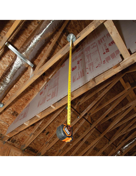 Cinta Métrica Klein Tools 7.5 m Doble Gancho Resistente