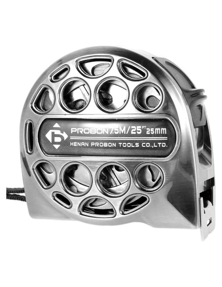 Cinta Métrica Retráctil 7.5m Acero Inoxidable Genérico Cinta Métrica Retráctil 7.5m Acero Inoxidable Genérico