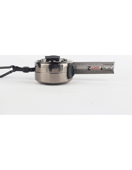 Cinta Métrica Retráctil Probon 7.5M Acero Inoxidable Doble Escala