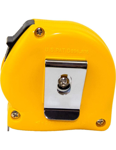 Cinta Métrica Komelon SM3912 3.66m Ergonomica Amarilla