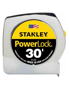 Cinta Métrica Stanley 33-430 9.14m x 2.54cm - Paquete de 4