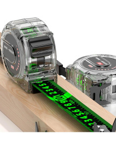 Cinta Métrica Retráctil Hilitand 5m Acero Inoxidable Gruesa 2