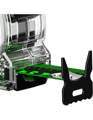 Cinta Métrica Retráctil Hilitand 5m Acero Inoxidable Gruesa