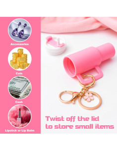 Llavero Mini Tumbler 4 Piezas Stanley Cup Accesorios 2